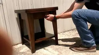 Demonstration of the Defender Series End Table