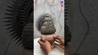 clay idol crown 👑  | How to make clay idol crowns #clay_crowns #clay_idol_crown #baniks_art