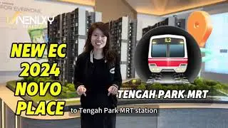 New Executive Condo (EC) Novo Place at Tengah 2024 | 4 mins to Tengah MRT | Booking on 16 Nov