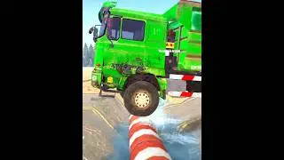 Spintires: MudRunner - HOWO MAX TRACTION Through Mountain Rivers and Mountain RoadsEp33