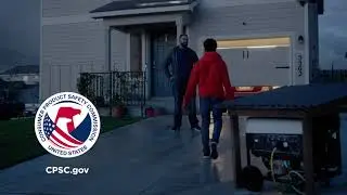 CPSC PSA | One portable generator produces the same amount of Carbon Monoxide as hundreds of cars