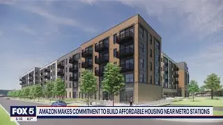 Amazon to build affordable housing near transit stops in DC, Maryland | FOX 5 DC