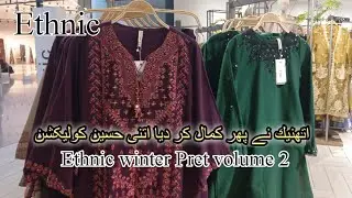 Ethnic Winter Pret Collection Vol 2 || Ethnic Stiched Collection 2021