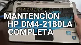 Mantención Completa Hp DM4-2180la