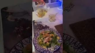 Cozy summer night🌙 Easy healthy dinner | What I Ate for DINNER TONIGHT 🥗🥬🥕