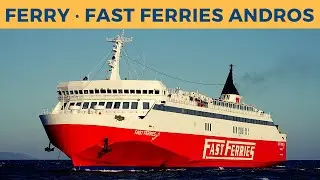 Arrival of ferry FAST FERRIES ANDROS, Rafina (Fast Ferries)