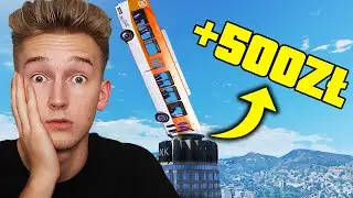 GTA V ZALICZONY STUNT = 500 zł 🤯