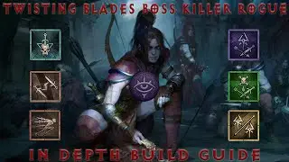 Diablo 4  -  Twisting Blades Boss Killer Rogue Build Guide