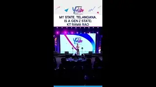 KT Rama Rao | My State, Telangana, Is A Gen Z State: KT Rama Rao