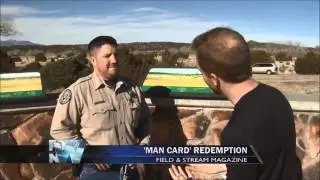 John Martin goes fishing to get his man card back