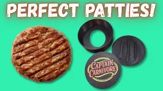 PERFECT Carnivore Burger Patties at Home (My Press Tool Hack!)