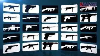 Gun Silhouette Decals