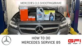 Как выполнить техническое обслуживание Mercedes B5