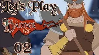 Let's Play The Banner Saga, Blind! [Ep 2] - A Mead House Battle (Live Commentary, First Playthrough)