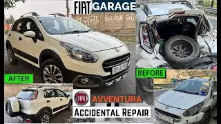 Fiat Garage | Brand New Fiat Avventura Modified | Accidental car repair just like new | Must Watch