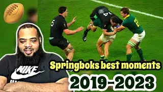 Springboks best moments from 2019-2023 | RUGBY REACTION