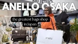 Anello Flagstore Osaka, Tas Buatan Jepang Paling Hits disini belinya #japanvlog6 #japanvlog  #anello