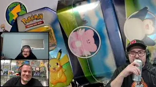 Opening All Three Pokemon GO Gift Tins 2 - Pikachu, Snorlax, Blissey