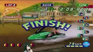 Let's RACE! In Wave Race: Blue Storm!