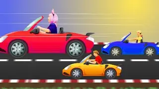 Who Is Faster? | Kids Funny Songs
