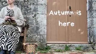 Slow Living - Last Warm Autumn Days - Farmer's Market - Knitting