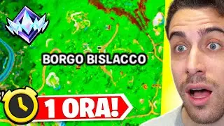 Atterro per 1 ORA a Borgo Bislacco in RANKED! *Cosa è Successo?* Stagione OG Fortnite ITA!