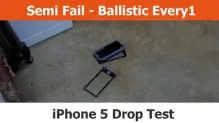 Semi-FAIL Case - Drop Test - Ballistic Every1 for the iPhone 5