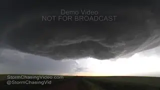 Vivid Video of the Mothership Supercell over Gould, OK
