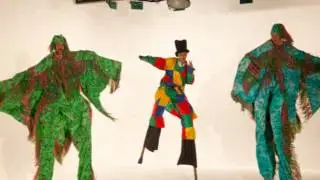 Stiltdancer Photo Shoot Set 1 - Big Fringe & Clown