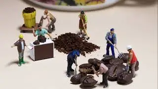 Miniaturfotografie mit Figuren 1:87 Making of 
