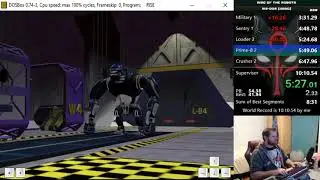 Rise of the Robots (MS-DOS) - Speedrun - Hard - 10:08 [WR]