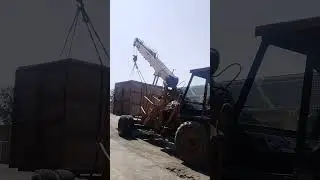 ODC export cargo offloading in CFS area #music #port #portlife