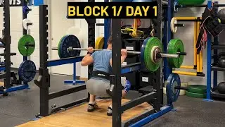 New Training Cycle | Squat & Bench Intensity Day (Session 1) | Middle Aged Man’s Path To Strength 💪