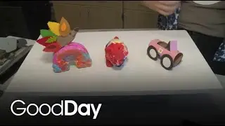 Get some tips on how to display the arts and crafts your kids make!