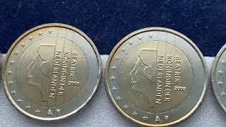 2 euro 2008 Netherlands coins Unc/AU