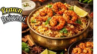 Super Tasty Prawn Biryani 🦐🍲 | Easy Home Style Recipe | Tamil Cooking Vlog#trendingvideo #food 