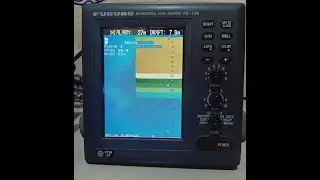 HOW TO TEST UKC DEPTH ALARM ECO SOUNDER FURUNO FE-700 by Piyushan