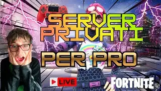 lobby aperta ora! 🤯 server privati fortnite con tutti voi! | fight, box e gioca con me | live