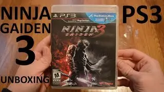 Unboxing Ninja Gaiden 3 For PlayStation 3