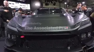 Toyota's new GR GT supercar on show at Tokyo Auto Salon