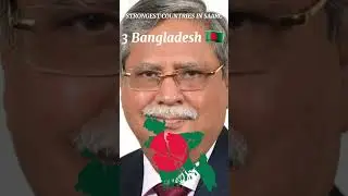 Strongest countries in SAARC group #музыка #music #remix #india #pakistan #usa
