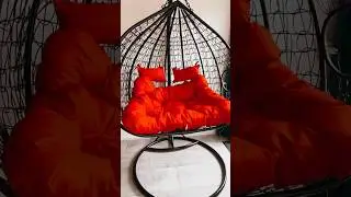 Viking Choice hanging chair for 2 people with frame - 150 kg capacity | Stylish & durable design