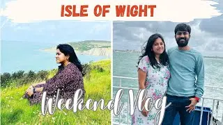 Isle of Wight | Weekend getaway from London | Wight Link Ferry ride | Tamil Vlog