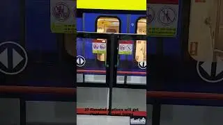 Bengaluru Metro Station Platform Screen Doors/Gates #pinkline #bmrcl #blueline #bengaluru #metro