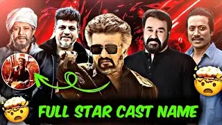 JAILER 2 Star Cast Breakdown ⚡ Every Big Name Revealed🔥