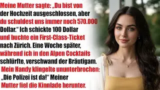 Meine Mutter verbannte mich von ihrem großen Tag – eine Woche später implodierte alles