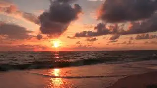 Tramonto  sul mare