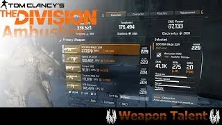 The Division Guide #Weapon Talent : Ambusher