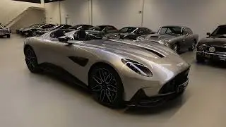 1 of 22 roofless Aston Martin DBR22 supercars at Aston Martin Brussels walkaround