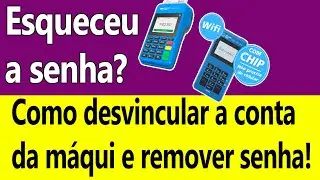 Guia passo a passo para remover sua conta e senha da máquina de cartão Mercado Pago | RESOLVIDO